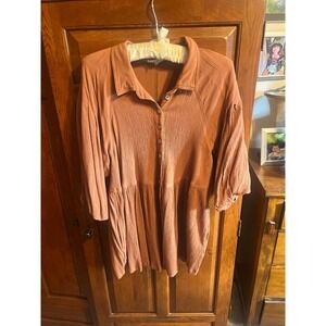 Easel‎ 1x blouse top